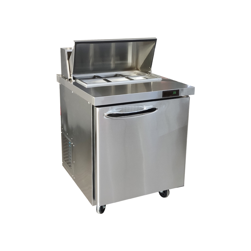 How Does the SSL-695C 1-Door Salad Counter Chiller Maintain Optimal Freshness?