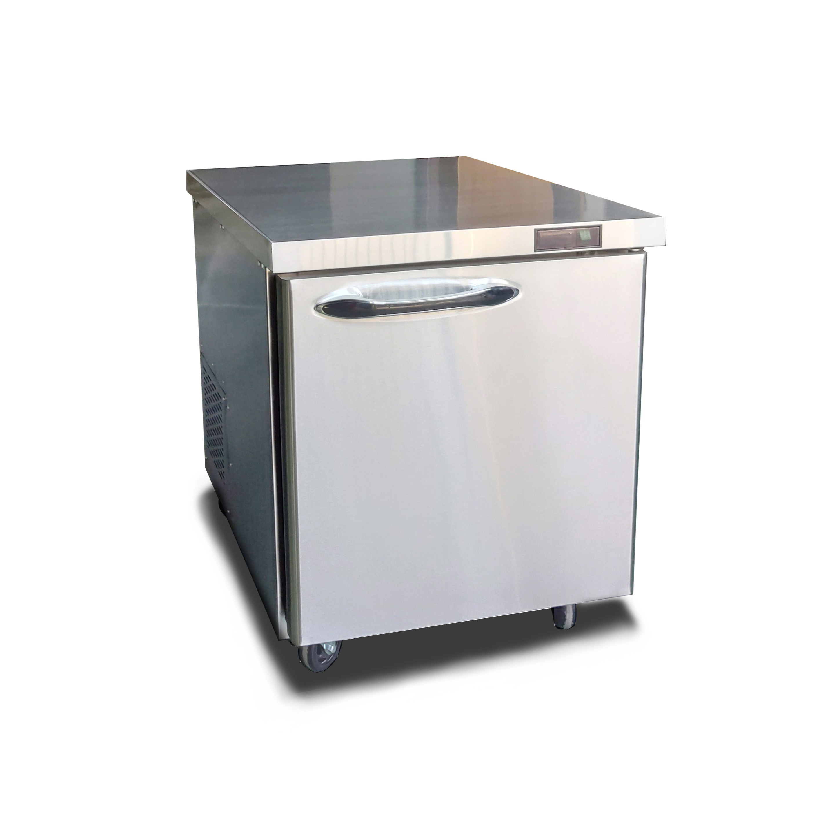 1 door beverage milk counter freezer