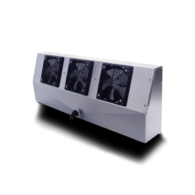 What are the respective roles of the Evaporator and Condenser in a refrigeration system?