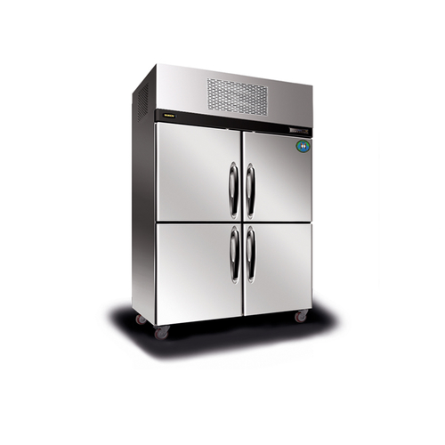 What are the energy efficiency considerations for RL/RS Series Upright Stainless Steel Refrigerator in a retail environment?