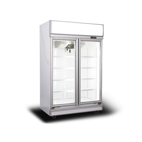 Energy-Saving Modes of glass door display freezers